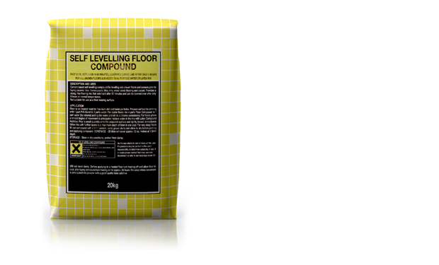 Water based self levelling floor compound for use on solid substrates.